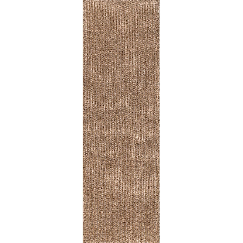 Natural Woven Jute Indoor Outdoor Runner Rug