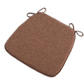 Memory Foam Square Tied Dining Chair Cushions