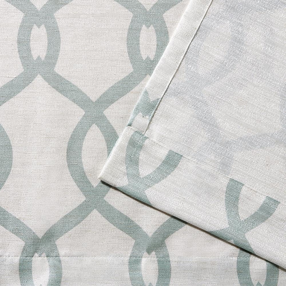 Seafoam Grommet Linen Blend Curtains