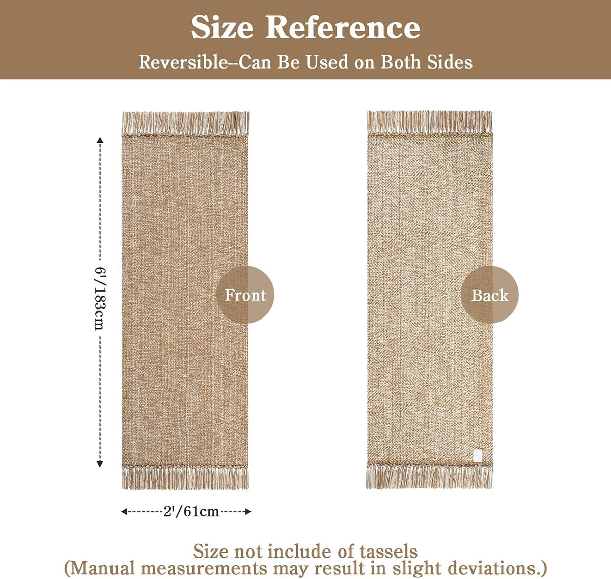 Modern Farmhouse Washable Runner Rug