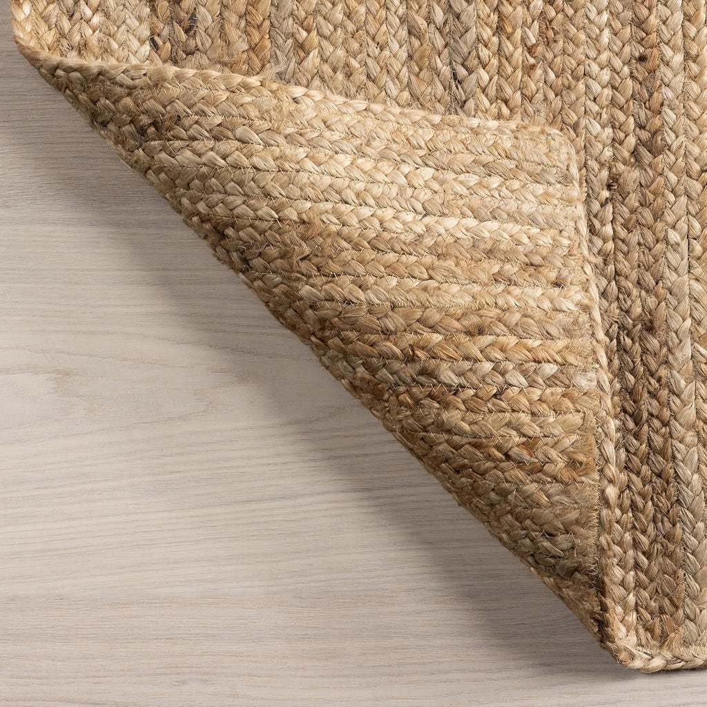 Natural Hand Woven Jute Runner Rug