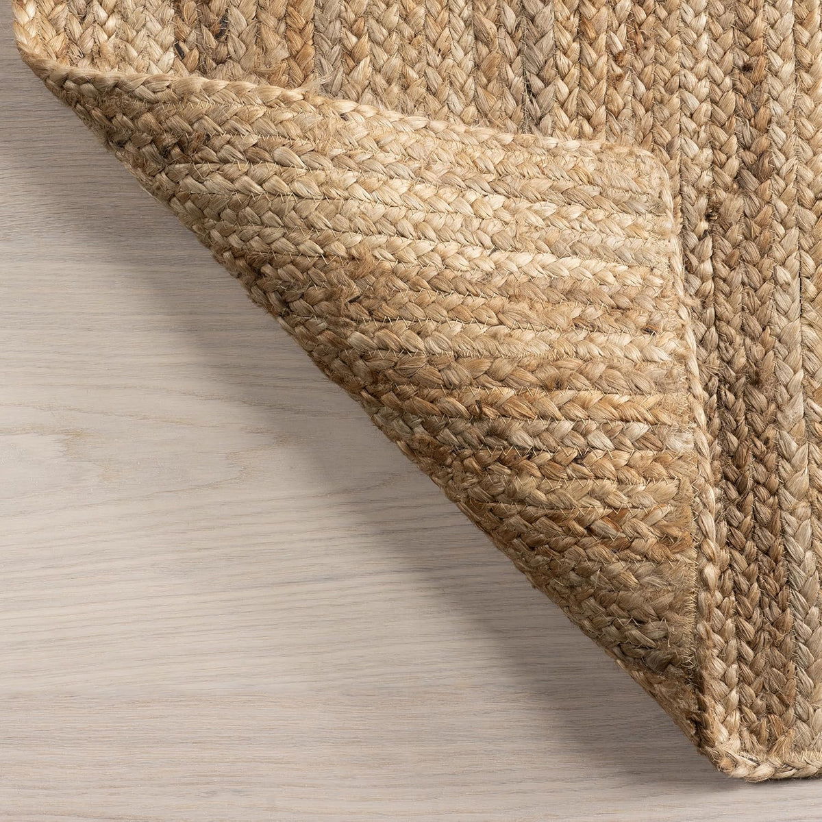 Natural Hand Woven Jute Runner Rug